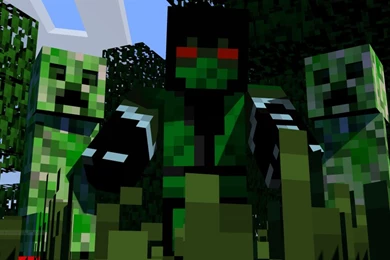 Novaskin minecraft wallpaper: Creeper By Ramrod1000 On DeviantArt
