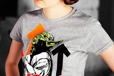 Download Emma Stone With Princess Leia Hairstyle Wallpapers For ...