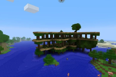 Free Download Fantasy Minecraft House HD Wallpaper, HQ Backgrounds ...