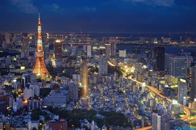 Tokyo Tower Japan Cities Landscape Photography Wallpapers 07 ...