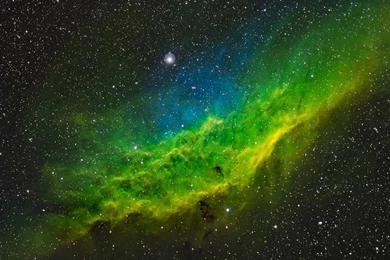 HD California Nebula WALLPAPER 1680x1050 For 19 inch Widescreen