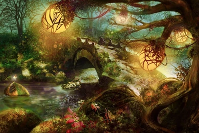 Nature Forest Wallpapers 1920x1080 Nature, Forest, Fantasy, Art ...