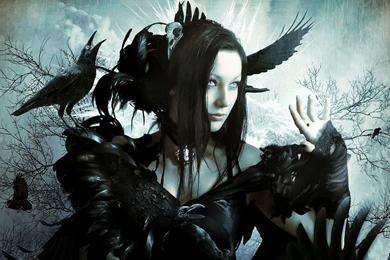 Dark Emo Gothic Fetish Girl Girls Vampire Cyber Goth Wallpapers ...