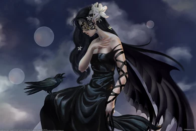 Gothic Dark Angel   Gothic Wallpapers (26397076)   Fanpop