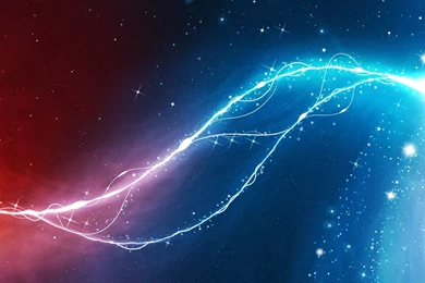 Abstract Space Dual Screen Wallpapers