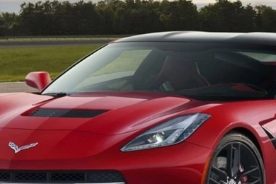 Download Wallpapers 640x960 Chevrolet Corvette C7, Red, Sports ...