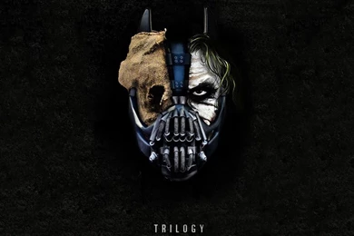 Batman Trilogy Mask Wallpapers