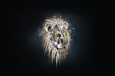 Cool Lion Mask Wallpaper.jpg