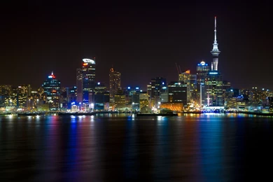 Skyline At Night Wallpapers   Wallpaper.