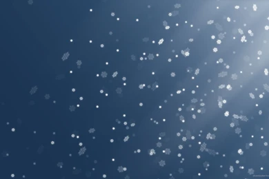 Download 1920x1080 Snow Flakes On Blue Wallpapers