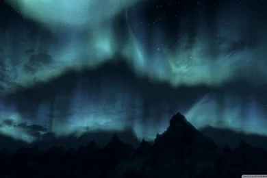 Skyrim Night HD Desktop Wallpapers : Widescreen : High Definition ...