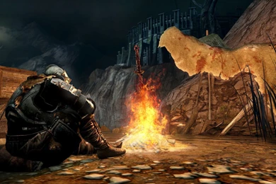 Dark Souls Bonfire Wallpapers   Wallpaper.