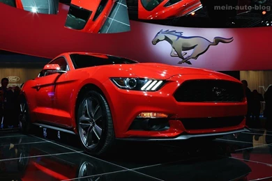 2015 Ford Mustang Red HD Desktop Wallpapers 17042   Ford Wallpapers
