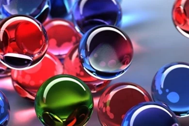 Colorful 3d Balls iPhone 5 Wallpapers