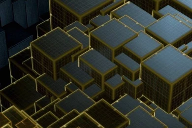 Wallpapers Iphone 5 S Black And Golden Cubes 3d 640 X 1136   640 X ...