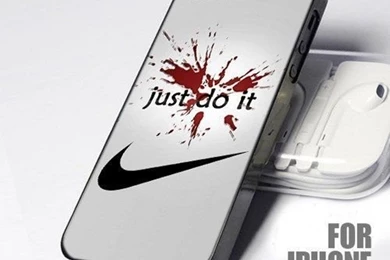 Nike Just Do It   White Wallpapers For iPhone 4 And 4S