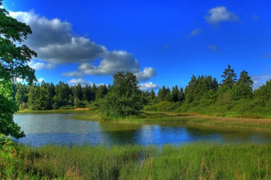 Download Wallpapers 3840x2160 Germany, Landscape, Lake, Hessen ...