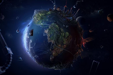 1920x1080 Blue Moon Desktop PC And Mac Wallpapers