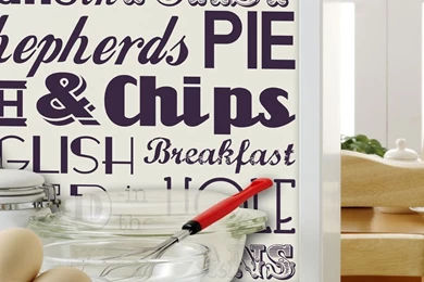 HOMEWARE :: Wallpapers :: English Dinner Wallpapers Purple