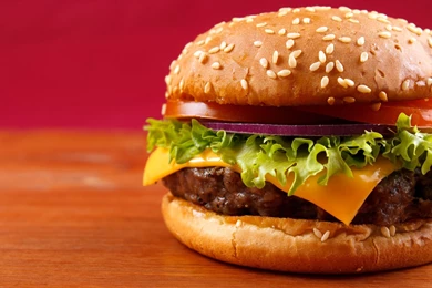 HAMBURGER Sandwich Beef Meat Lunch Dinner Wallpapers