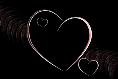Download Wallpapers 1920x1080 Heart, Patterns, Smoke, Black ...