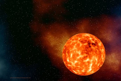 Space, Desktop, Background, Sun, Scifi, Planets, Red, Giant (