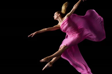 Beautiful Dance In Pink   Dance Wallpapers