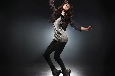 Selena Gomez Dance Rock Star Pop HD Desktop Wallpapers : Widescreen ...