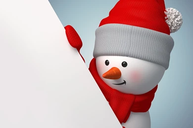3d Snowman Wallpapers
