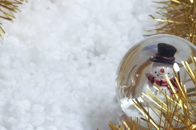 Snowman . Backgrounds New Year. Photo. Image № 6400