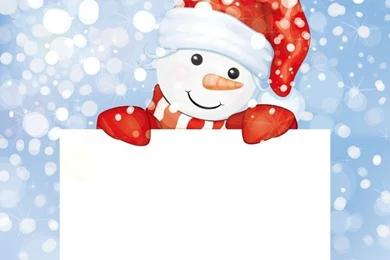 Cute Snowman Text Backgrounds Vector Material Cute,snowman,text ...