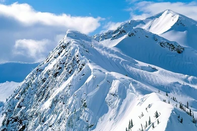 Beautiful Snowy Mountain HD Wallpapers For Desktop
