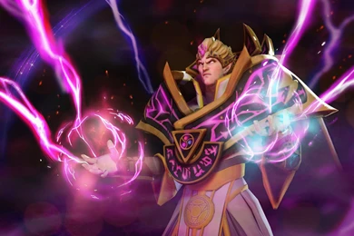 Invoker And The Sinister Lightning Wallpapers