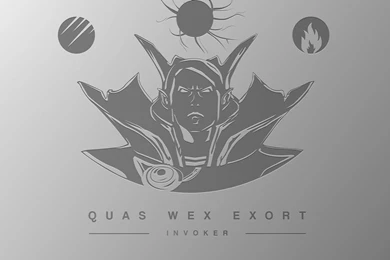Wallpapers Invoker, Valve, Quas, Wex, Dota 2, Exort, Invoke ...