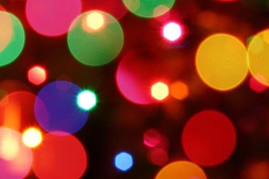 Download Wallpapers 1024x1024 Colorful, Circles, Pixels, Light iPad ...