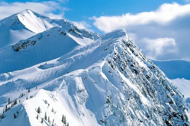 Snow Mountains Wallpaper, Size: 1920x1200