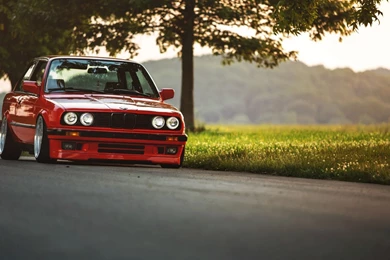 Download Wallpapers Bmw, E30, Red, Tuning, Bmw, Red, Tuning, Bmw ...
