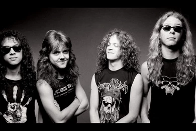 Download Wallpapers 1680x1050 Metallica, Youth, Band, Members ...