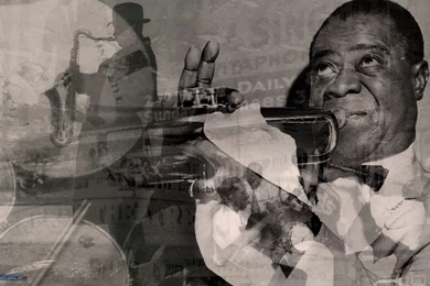 Louis armstrong, jazz, saxophone, trumpet 165453.jpg
