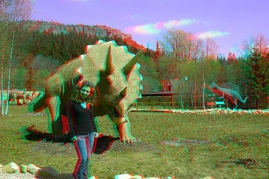 Dinosaur 3D Anaglyph By Yellowishhaze On DeviantArt