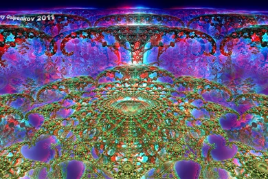 DeviantArt: More Like Planet The Puzzle Anaglyph 3D By Osipenkov