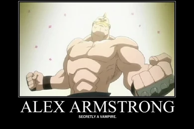 Vampire Alex Louis Armstrong By Khymori On DeviantArt