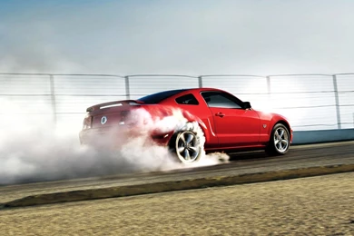 Ford Mustang GT Burnout – Super Cars HD Wallpapers