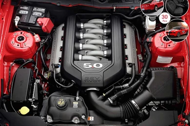 2011 Ford Mustang GT Engine