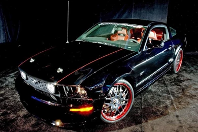 2005 Ford Mustang GT Coupe By Bonspeed   The Black Rose   Front ...