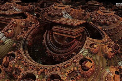 Fractal Rusty Design Wallpapers   3D Wallpapers