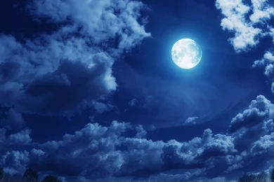 Good Night Full Moon Cool Night Sky Wallpapers