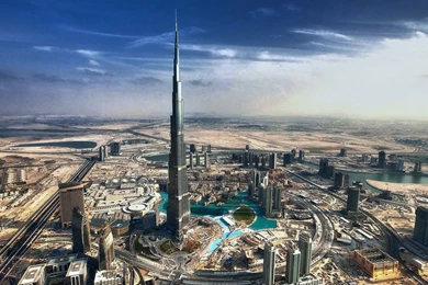 Burj Khalifa Skyscraper Dubai Wallpapers Wide