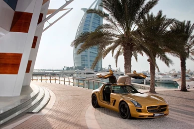 Dubai Mercedes Benz, Desert, Sls, 1920x1080 HD Wallpapers And FREE ...