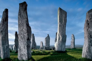 Landscapes Nature Stones Scotland Rock Formations Wallpapers ...
